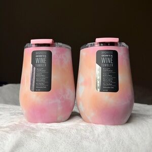 Brumate dreamsicle uncork’d wine tumbler NWT x2
